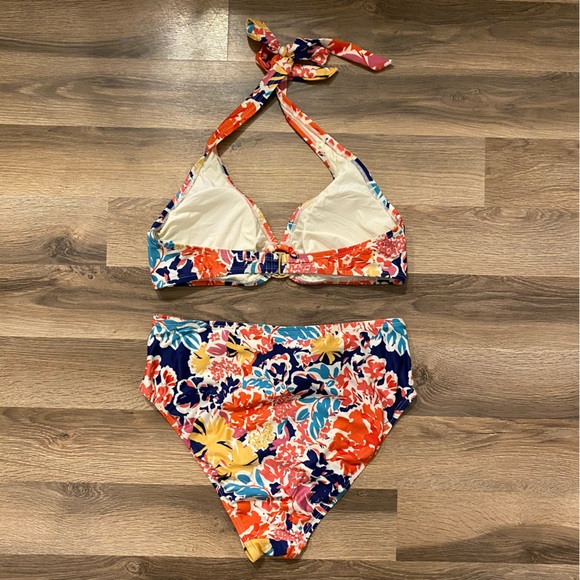 Modcloth Colorful Floral Bikini Set - Picture 2 of 8